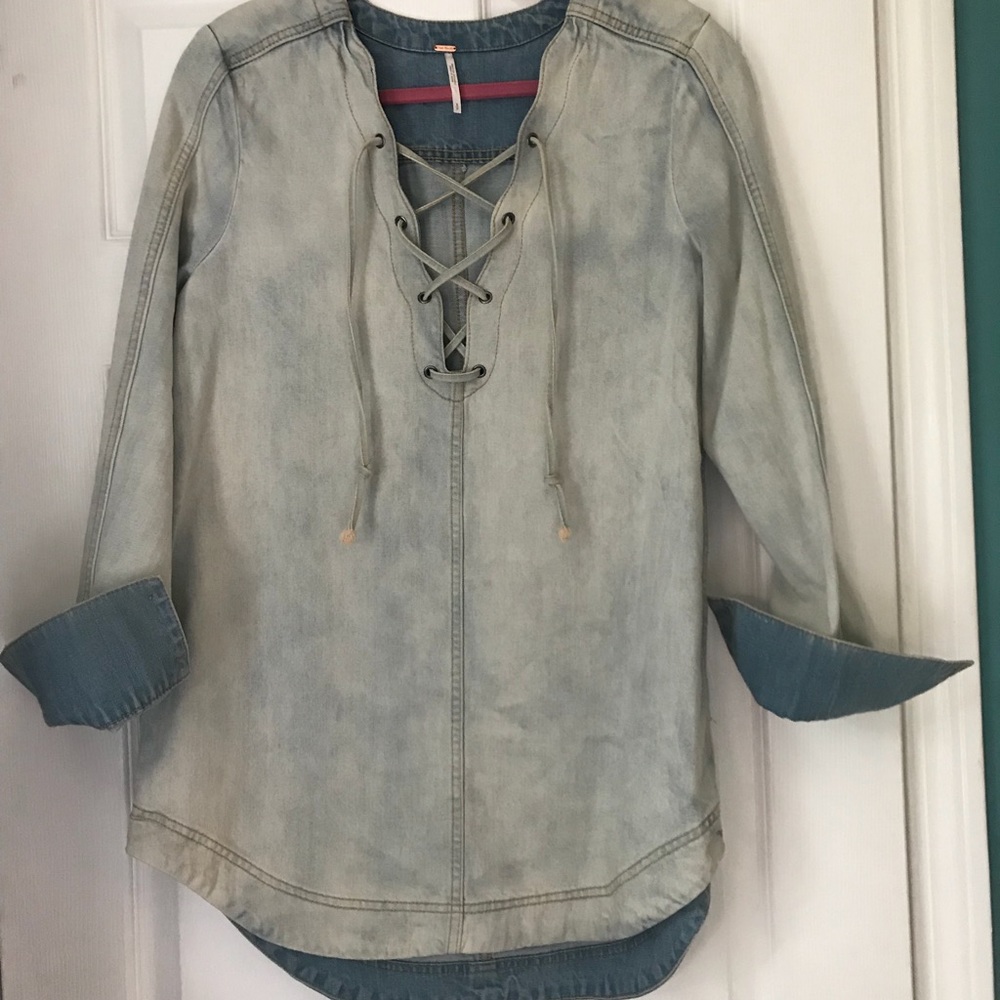 Free People jean dress